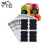 2016 40pcs Waterproof Mason Jar Bottle Stickers Labels Home Kitchen Jars Stickers Chalkboard Lables Tags Can Be Reused