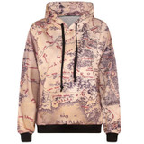 2016 3d sweatshirts men hip hop hooded hoodies funny print maps hoody casual lovely tracksuits with pocket