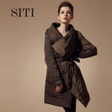 2015 women down warm long gift coat breasted  jacket  parka zipper fashion new winter outerwear suit collar new plus size thick