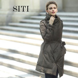 2015 women down warm long gift coat breasted  jacket  parka zipper fashion new winter outerwear suit collar new plus size thick