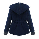 2015 Winter coats new large size women loose hooded Cotton-padded jacket  women's wadded overcoat