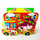 1pcs Colorful Kids Baby Assembly Toy EVA Cartoon DIY Handmade Handbag Bag Diamond Educational Toys for Girls Random Pattern 1pcs Colorful Kids Baby Assembly Toy EVA Cartoon DIY Handmade Handbag Bag Diamond Educational Toys for Girls Random Pattern