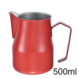1pcs Coffee Pitcher Stainless Steel Milk Frothing Pitcher Jug Espresso For Coffee Moka Cappuccino Latte Drinks Barista Craft