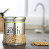 1pcs Coffee Sugar Storage Glass Bottles With Lid Spice Jar Tea Bottle Container Home Kitchen Tool Storage Organizer