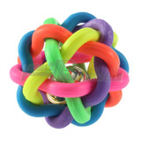 1pcs colorful ball pet toy dog toy cat toy with bell for small medium large dog Chihuahua Yorkshire Poodle pet product hot hot