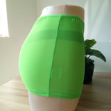 1PCS Candy Color Sexy Tight Pencil Cute Skirt See Through Micro Mini Skirt Transparent Club Dance Skirt Erotic Wear FX1010