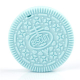 1pcs Biscuits Food Grade Silicone Teething Pendant Bpa Free Chewable Silicone Baby Teether Baby Teething Toys Baby Care Gifts