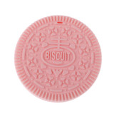 1pcs Biscuits Food Grade Silicone Teething Pendant Bpa Free Chewable Silicone Baby Teether Baby Teething Toys Baby Care Gifts