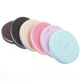 1pcs Biscuits Food Grade Silicone Teething Pendant Bpa Free Chewable Silicone Baby Teether Baby Teething Toys Baby Care Gifts