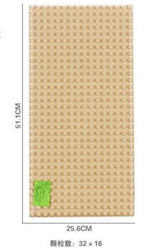 1pcs big Blocks Base Plate 32*16 Dots 51*25.5 cm Baseplate building blocks Compatible With LegoINGly Duplo