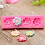 1PCS Beautiful Flowers silicone mold fondant mold cake decorating tools chocolate gumpaste mold