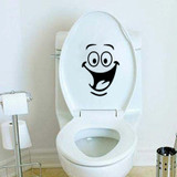 1pcs Bathroom Wall Stickers Toilet Home Decoration Waterproof Wall Decals For Toilet Sticker Decorative Paste Home Decor