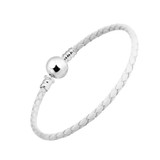 Bracelet White Woven Single Leather Charm Bracelets for Women Men Jewelry Pulseira Masculina Feminina Femme Bracelet White Woven Single Leather Charm Bracelets for Women Men Jewelry Pulseira Masculina Feminina Femme
