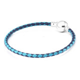 Bracelet White Woven Single Leather Charm Bracelets for Women Men Jewelry Pulseira Masculina Feminina Femme Bracelet White Woven Single Leather Charm Bracelets for Women Men Jewelry Pulseira Masculina Feminina Femme