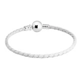Bracelet White Woven Single Leather Charm Bracelets for Women Men Jewelry Pulseira Masculina Feminina Femme Bracelet White Woven Single Leather Charm Bracelets for Women Men Jewelry Pulseira Masculina Feminina Femme