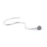Bracelet Sterling-Silver-Jewelry Pave Heart Bracelets With Clear CZ for Women Jewelry Pulseira Masculina Feminina Silver 925