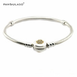 Bracelet Compatible With European Jewelry Signature Clasp Silver Bracelets For Women Bracelet Femme 925 Sterling Silver Jewelry