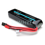 BQY Lipo Battery 2200mAh 11.1V For RC Transmitter JST FUTABA PLUG BEC lipoly+free shipping drop ship