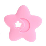 BPA Free Silicone Baby Star Teethers DIY Nursing Necklace Chewable Pendants