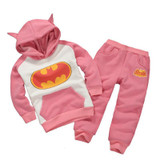 Boys Sport Suit Autumn Winter Girls Clothes Sets 2017 Batman Children Clothing Sets Tracksuit Costume For Kids Baby Girl Clothes
