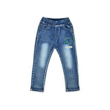 Boys Pants Pioneer Kids Boy Jeans Elastic Waist Casual Jeans Spring Autumn Boys Jeans Children's Fashion Teenager Boys' Trousers