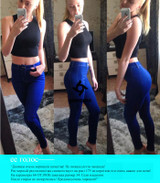 1893 Youaxon Women`s Brand New Plus Size High Waist Blue Stretch Skinny True Denim Jean For Woman Jeans