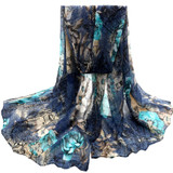 180cmX90cm 2016 Women Scarves Print 6 Color Voile New Scarves Long Stoles Wraps Shawl Scarf Women Bufandas Mujeres Foulard Femme