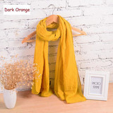 180*80cm Classic Solid Colors Scarf And Shawl Autumn Winter Scarf For Women Scarf High Quality Echarpes Foulards Femme