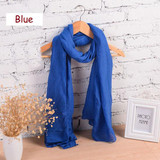 180*80cm Classic Solid Colors Scarf And Shawl Autumn Winter Scarf For Women Scarf High Quality Echarpes Foulards Femme