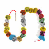 18/26pcs Wooden Animal Fruit Block stringing beaded Toys For Children Learning &amp; Education Colorful Products Kids Toy WYQ