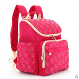 18 Pockets baby Diaper bags Baby Nappy Bags Mummy diaper Backpack Multifunction Mummy stroller color Large Space