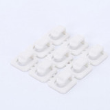 18 Pcs Wire Winding Clip Self-adhesive Wire Winding Device Wire Arranging Clip Buckle