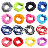 18 Colors Warm Baby Scarf Kids Child Cotton Scarf Boys Girls Pure color O ring scarf children neck Scarves