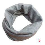 18 Colors Warm Baby Scarf Kids Child Cotton Scarf Boys Girls Pure color O ring scarf children neck Scarves