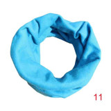 18 Colors Warm Baby Scarf Kids Child Cotton Scarf Boys Girls Pure color O ring scarf children neck Scarves