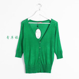 18 Candy Colors Autumn Summer Spring Women V-Neck Knitted Casual Loose Sweaters Cardigans Lady Knitting Outwear