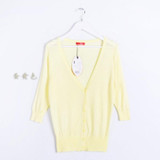 18 Candy Colors Autumn Summer Spring Women V-Neck Knitted Casual Loose Sweaters Cardigans Lady Knitting Outwear