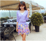 18 Candy Colors Autumn Summer Spring Women V-Neck Knitted Casual Loose Sweaters Cardigans Lady Knitting Outwear