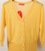18 Candy Colors Autumn Summer Spring Women V-Neck Knitted Casual Loose Sweaters Cardigans Lady Knitting Outwear