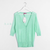 18 Candy Colors Autumn Summer Spring Women V-Neck Knitted Casual Loose Sweaters Cardigans Lady Knitting Outwear