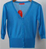 18 Candy Colors Autumn Summer Spring Women V-Neck Knitted Casual Loose Sweaters Cardigans Lady Knitting Outwear