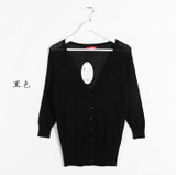 18 Candy Colors Autumn Summer Spring Women V-Neck Knitted Casual Loose Sweaters Cardigans Lady Knitting Outwear
