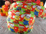 17013007, 1'' 25mm 10 yards cartoon printed grosgrain ribbons minions ribbon diy handmade accessories