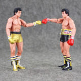 17.5cm 4 Styles America NECA Rocky III Figure Rocky Balboa Clubber Lang 40th Anniversary Boxer PVC Figure Action Model Toys Gift