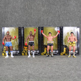 17.5cm 4 Styles America NECA Rocky III Figure Rocky Balboa Clubber Lang 40th Anniversary Boxer PVC Figure Action Model Toys Gift