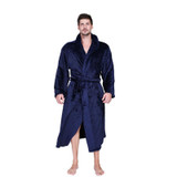 2017 Autumn Winter Thickening Warm Flannel Bathrobe Men Dressing Gown Bath Robe Male Sleepwear Nightgown Kimono Homme