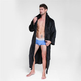 2017 Autumn Winter Thickening Warm Flannel Bathrobe Men Dressing Gown Bath Robe Male Sleepwear Nightgown Kimono Homme
