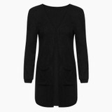 2017 Autumn Winter Sweater Women Long Sleeve Loose Knitting Cardigan Sweater Womens Pocket Female Cardigan Femme Outwear F3