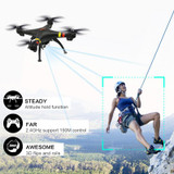 Global Drone GW180 RC Drone Professional Altitude Hold Quadcopter Can Carry 4K Camera Drones with Camera HD VS SYMA X8 X8G