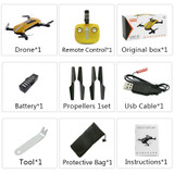 Global Drone GW018 FPV Quadrocopter Selfie Drone Wifi Control RC Quadcopter Foldable Drones with Camera HD vs E58 JY018 E52